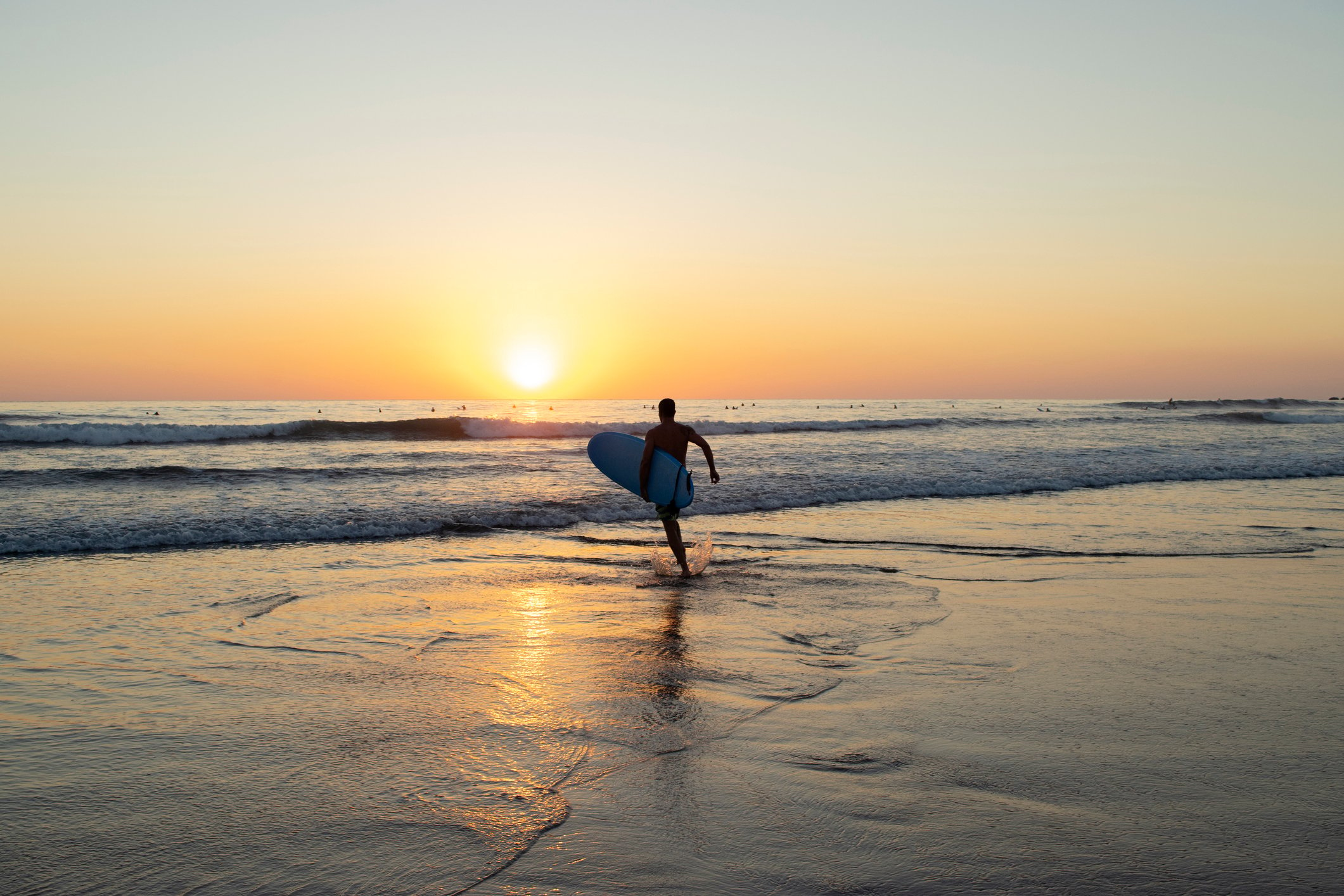 Surfing Guanacaste